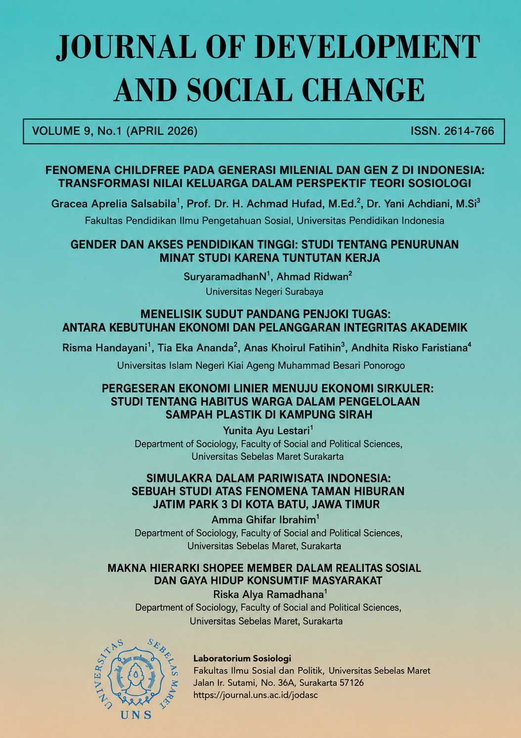 Cover Page