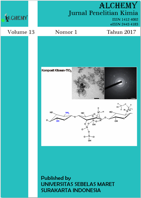 Volume 13, No 1, Tahun 2017 Alchemy Jurnal Penelitian Kimia